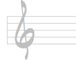 tablatuer with G clef